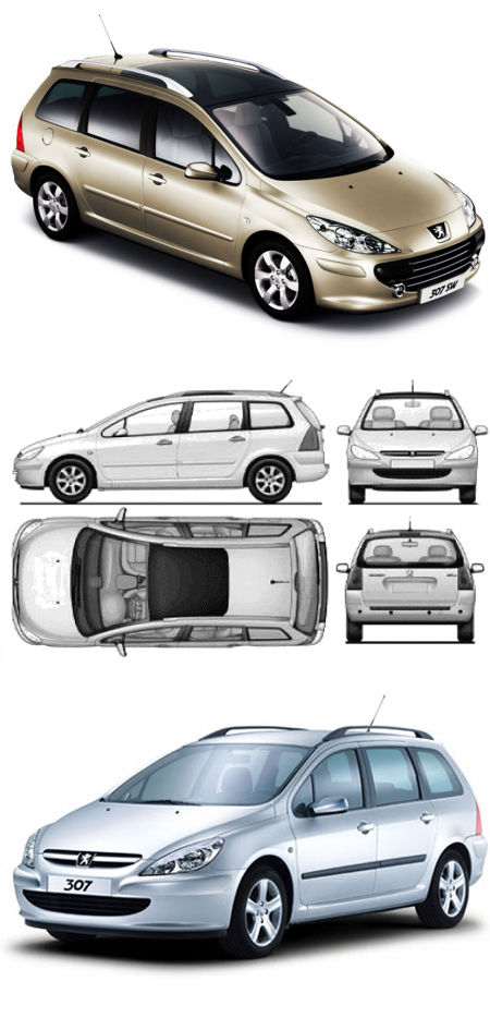 Peugeot 307 SW 1,6 HDI